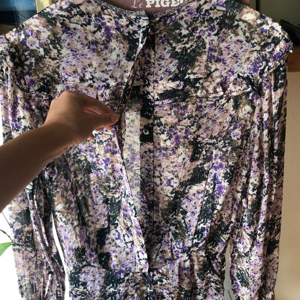 ISABEL MARANT ÉTOILE Jirvana floral chiffon dress - Picture 7 of 9